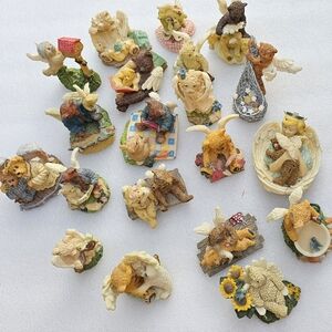 19pk Teddy Angels Figurines